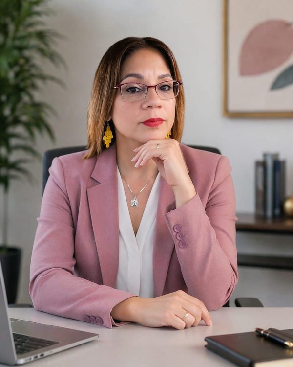 Retrato corporativo de Yaima Peña, responsable de Administración y Finanzas en Copena Construcciones.